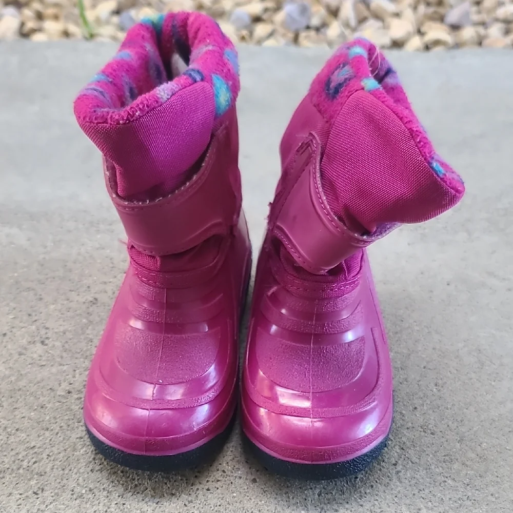 Pink Kids Boots